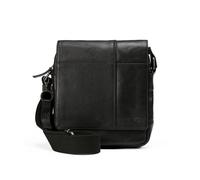 camel active Pine Umhängetasche Leder 23 cm schwarz