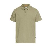 camel active Herren Kurzarm Poloshirt aus Organic Cotton Dunkelgrün, Menswear-M