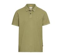 Poloshirt CAMEL ACTIVE, Herren, Gr. XL, dusty khaki, Web, Obermaterial: 100% Baumwolle, unifarben, casual, regular fit hüftbedeckend, Rundhals, Kurzarm, Shirts, mit Logo-Stickerei (89047503-XL) dusty