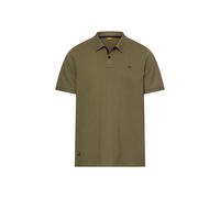 camel active - Poloshirt mit Druckknöpfen deep olive - Gr. - L