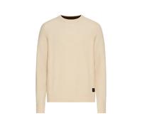 Strickpullover CAMEL ACTIVE, Herren, Gr. M, oatmeal, Strick, Obermaterial: 100% Wolle, Strukturmuster, unifarben, regular fit taillenbedeckt, Rundhals, Raglanärmel Rippbündchen, Pullover, mit Struktur