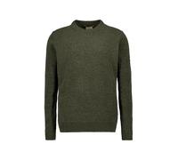 Strickpullover CAMEL ACTIVE, Herren, Gr. M, forrest grün, Strick, Obermaterial: 100% Polyester, meliert, normal hüftbedeckend, Rundhals, Flachstrickbündchen, Pullover, mit Rundhalsausschnitt (68446536