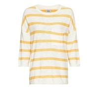 camel active Damen Rundhals Pullover aus Baumwolle Orange, Womenswear-M