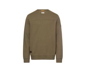 camel active - Pullover mit Backprint deep olive - Gr. - XXL