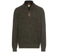CAMEL ACTIVE PULLOVER Strickpullover mit Zipper dark khaki 40953F 9K90.94 5XL