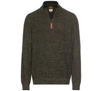 CAMEL ACTIVE PULLOVER Strickpullover mit Zipper dark khaki 40953F 9K90.94 M