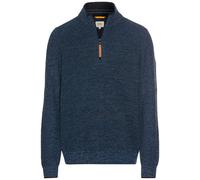 CAMEL ACTIVE PULLOVER Strickpullover mit Zipper true blue 40953F 9K90.44 S
