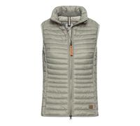 Camel Active Damen Steppweste aus recyceltem Polyamid Salbei Grün Gr. 48
