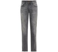 camel active Herren Regular Fit 5-Pocket Organic Cotton Jeans Grau, menswear-36/30