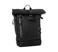 camel active Rucksack Herren Mikrofaser schwarz, One Size