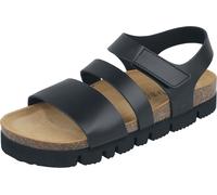 camel active Sandalen Leder Schwarz - 42