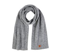 camel active Schal in Strick-Optik in Mittelgrau Melange, Größe 1