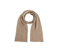 camel active Damen Schal aus weichem Materialmix Karamell, womenswear-OS