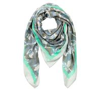 camel active - Gemusterter Schal aus einer Baumwollmischung night blue - Gr. - OS