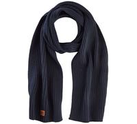 camel active Herren Schal aus einem Baumwoll-Kaschmir-Mix Nachtblau menswear-OS