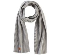 camel active Herren Schal aus einem Baumwoll-Kaschmir-Mix Grau, menswear-OS