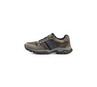 Camel Active Schnürschuh 57BTA03 BUD TWO Herren Leder robuste Trekkingsohle Gr. 42 Asphalt/Blau