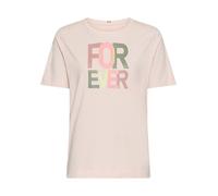camel active - T-Shirt aus reiner Baumwolle mauve pink - Gr. - L