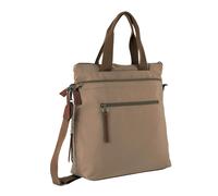 camel active Sky Damen Shopper Umhängetasche Reißverschluss Groß Beige