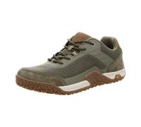 Sneaker CAMEL ACTIVE, Herren, Gr. 43, khaki, Leder, Textil, Schuhe Sneaker, Freizeitschuh, Halbschuh, Schnürschuh im Materialmix (38546164-43) khaki