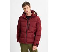 camel active Herren Steppjacke mit abnehmbarer Kapuze Rot menswear-58