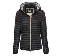 camel active Damen Leichte Steppjacke aus recyceltem Polyamid Schwarz, womenswear-38