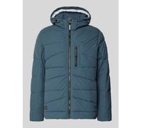 camel active - Winterjacke mit abnehmbarer Kapuze tinted blue - Gr. - 52