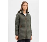 Camel Active Damen Steppjacke aus recyceltem Polyamid Khaki Größe 40