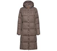 camel active - Steppmantel mit Kapuze walnut - Gr. - 48