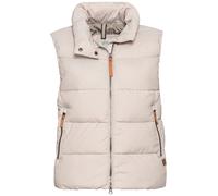 camel active Damen Steppweste aus recyceltem Polyester Beige-Braun womenswear-36