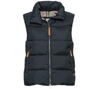 camel active Damen Steppweste aus recyceltem Polyester Nachtblau womenswear-42