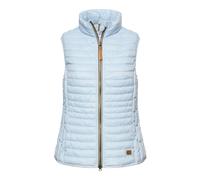Camel Active – Damen Steppweste 360460-9E50 aus recyceltem Polyamid Hellblau Größe 42