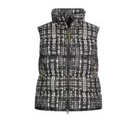 camel active - Steppweste mit 2-Wege-Reißverschluss aop skyline - Gr. - 42