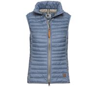 camel active - Steppweste mit zwei Wege Reißverschluss smoke blue - Gr. - 48