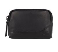 camel active Damen Schlüsseltasche aus echtem Leder Schwarz, menswear-M