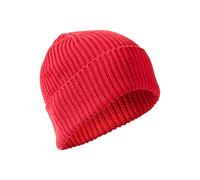 camel active - Strick-Beanie aus reiner Baumwolle red - Gr. - OS