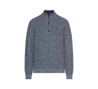 camel active - Strick-Troyer mit melierter Struktur tinted blue - Gr. - L