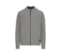 Strickjacke aus reiner Lammwolle Grau XXL