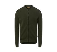 Strickjacke im Bomberstil Violett XL