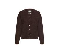 camel active - Strickjacke mit gerader Passform brown - Gr. - XL