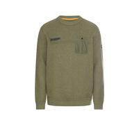 Camel Active - Strickpullover mit Brusttasche leaf green - Gr. - XXL