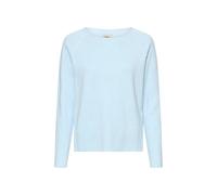 camel active - Strickpullover mit Rundhalsausschnitt soft blue - Gr. - XS