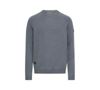 camel active - Strickpullover mit Rundhalsausschnitt stormy blue - Gr. - M