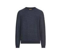 camel active - Strickpullover mit Rundhalskragen tinted blue - Gr. - L