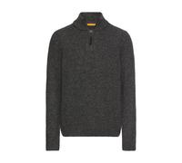 camel active - Strickpullover mit Stehkragen gunmetal - Gr. - XXL