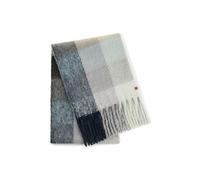 camel active - Strickschal mit Karomuster dark blue - Gr. - OS