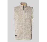 camel active Pullover Herren Comfort Fit Fleece beige, 3XL