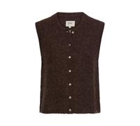 camel active - Strickweste mit Knopfleiste brown - Gr. - 3XL