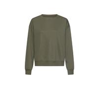 camel active - Sweatshirt aus Baumwollgemisch dark olive - Gr. - S