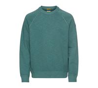 camel active Herren Sweatshirt aus Reiner Baumwolle Dunkelgrün Menswear-L